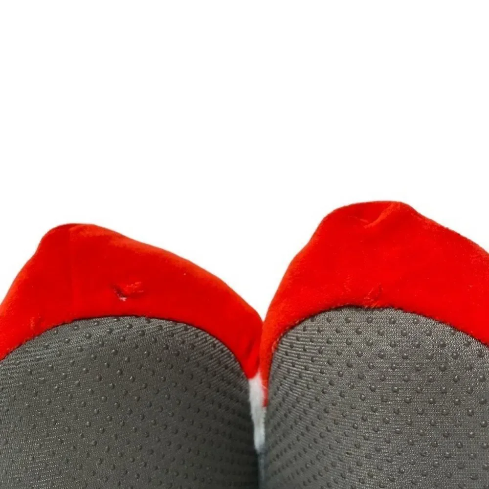 Squishmallows Penguin‎ Christmas Santa Hat Plush Slippers Kids Size 13/1